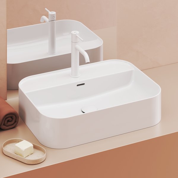 Керамический умывальник RAVAK Ceramic Slim Shelf R