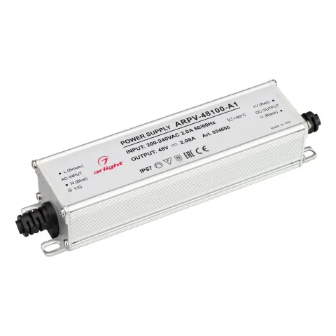 Блок питания Arlight ARPV-48100-A1 (48V, 2.08A, 100W)