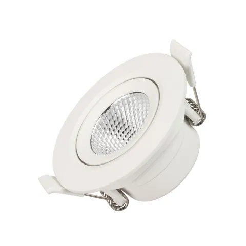 Светильник Arlight LTD-POLAR-TURN-R80-5W Warm3000 (WH, 36 deg, 230V)