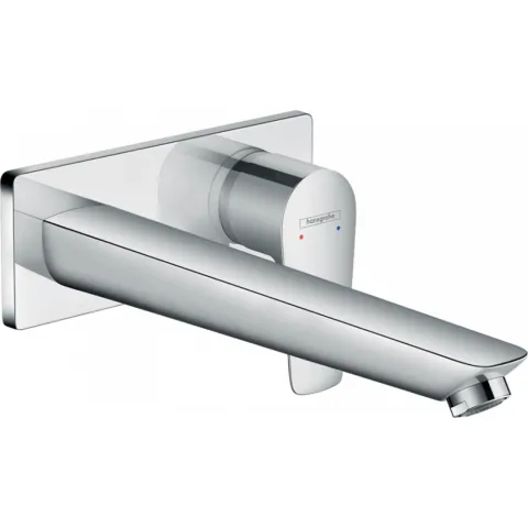 Смеситель для раковины Hansgrohe Talis E настенный с длинным изливом, хром
