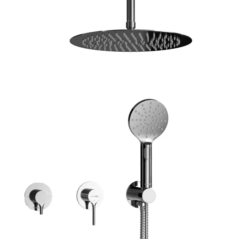 Встраиваемый комплект для душа с верхней насадкой и лей WasserKRAFT Rhein 9951.99DVR2.068.116.444.010.127