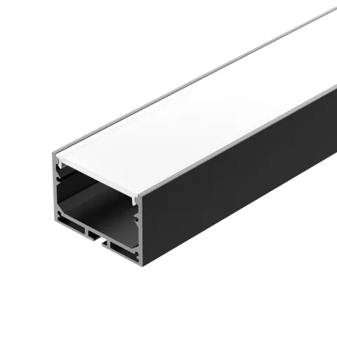 Профиль с экраном Arlight SL-LINE-4932-2500 BLACK+OPAL