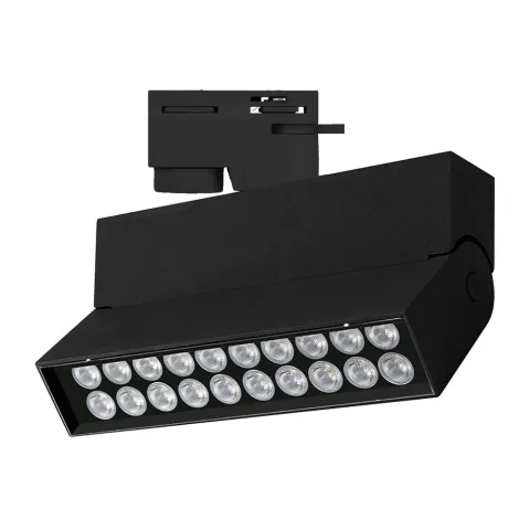 Светильник Arlight LGD-LOFT-TRACK-2TR-S170-10W Warm3000 (BK, 24 deg, 230V)