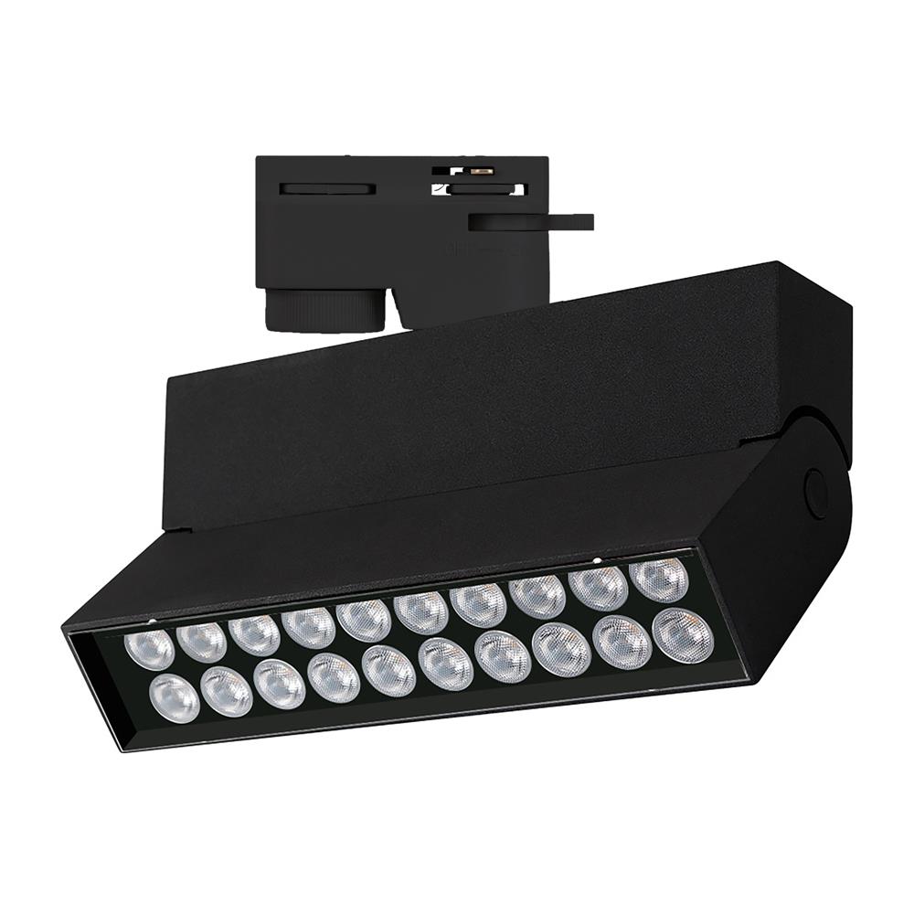 Светильник Arlight LGD-LOFT-TRACK-2TR-S170-10W Warm3000 (BK, 24 deg, 230V)