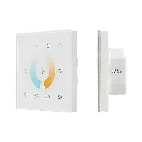 Сенсорная панель Arlight DALI-901-11-4G-4SC-MIX-DT8-IN White (BUS/230V)