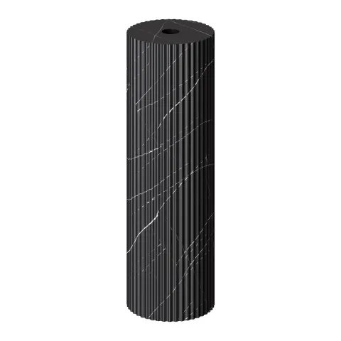 Пьедестал рифленый ArmadiArt Graphite Wood laminate