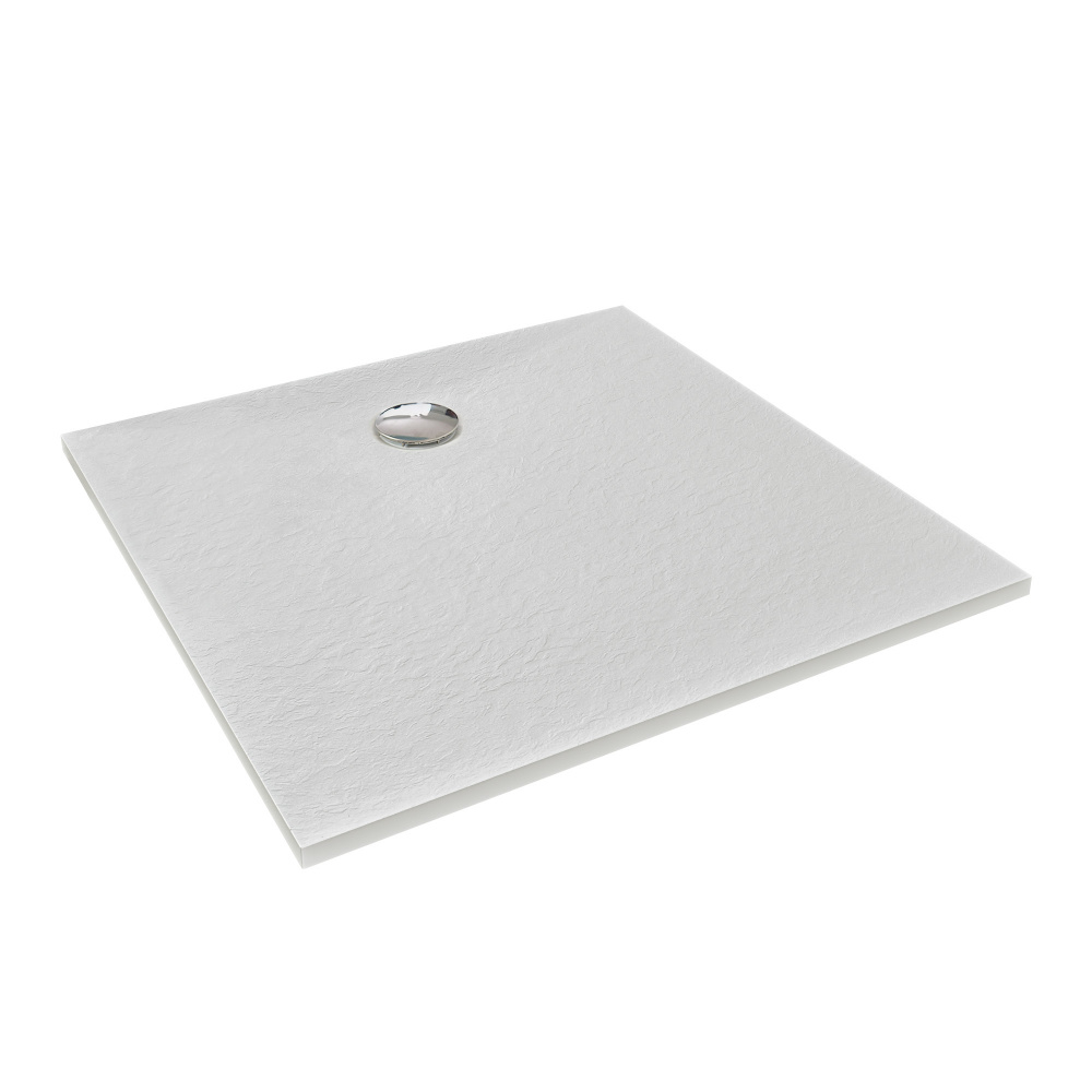 Поддон Jacob Delafon Tolbiac, 90 x 90 см, искусственный камень, черный матовый, белый матовый