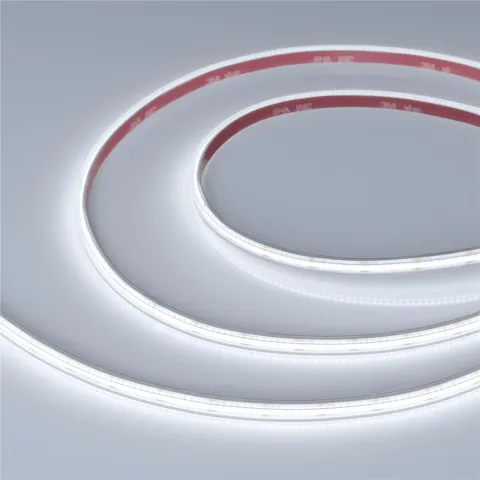 Светодиодная лента герметичная Arlight COB-PS-X400-7mm 24V White6000 (7.2 W/m, IP67, CSP, 5m)