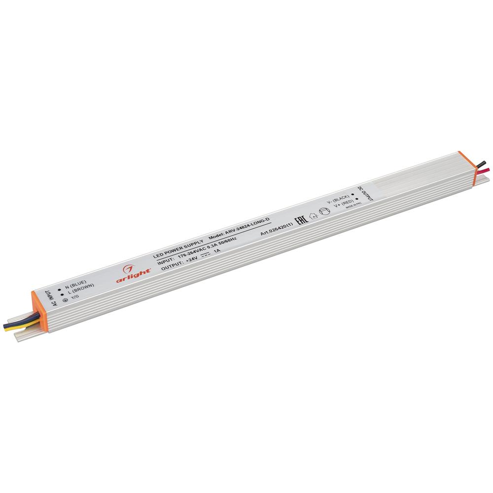 Блок питания Arlight ARV-24024-LONG-D (24V, 1A, 24W)
