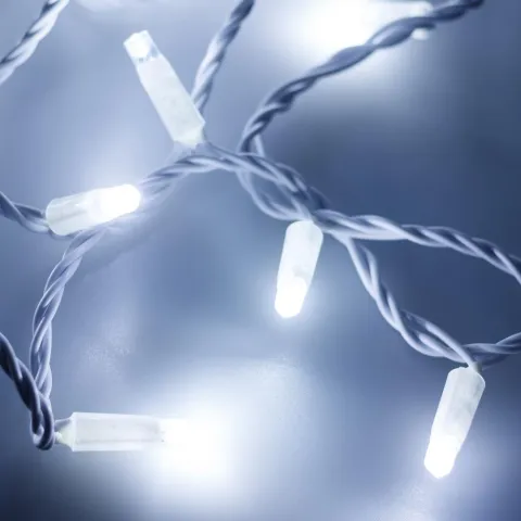 Светодиодная гирлянда Ardecoled ARD-STRING-PRO-10000-WHITE-100LED-FLASH WHITE (230V, 7W)