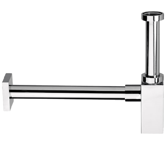 Сифон для раковины латунный 1 1/4" Remer 960114, хром