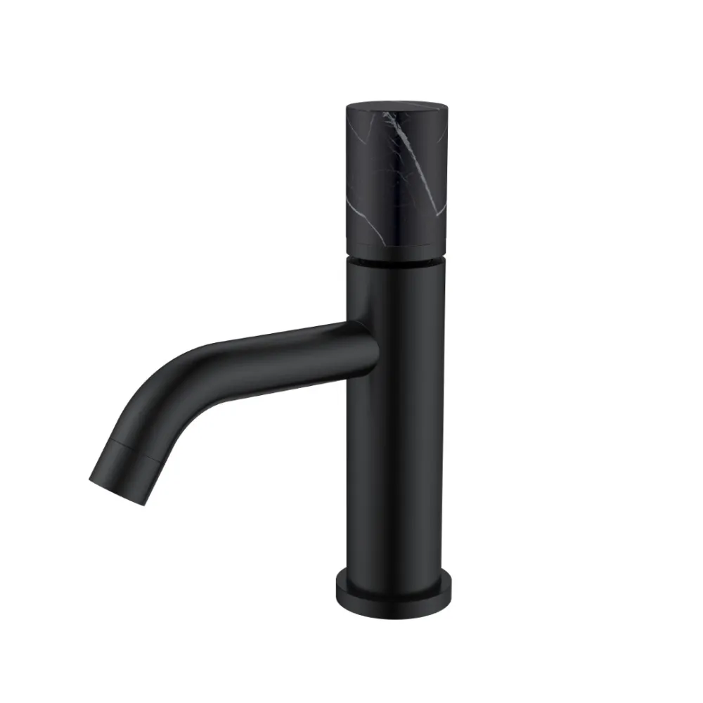Смеситель для раковины Boheme Stick, чёрный матовый