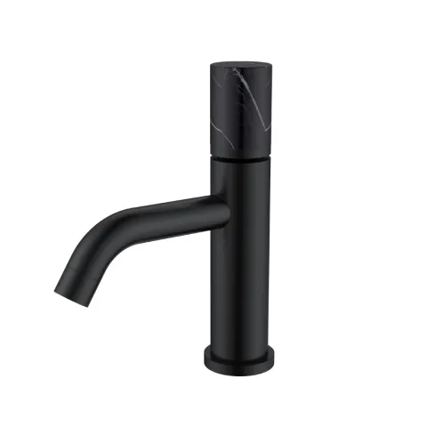Смеситель для раковины Boheme Stick, чёрный матовый