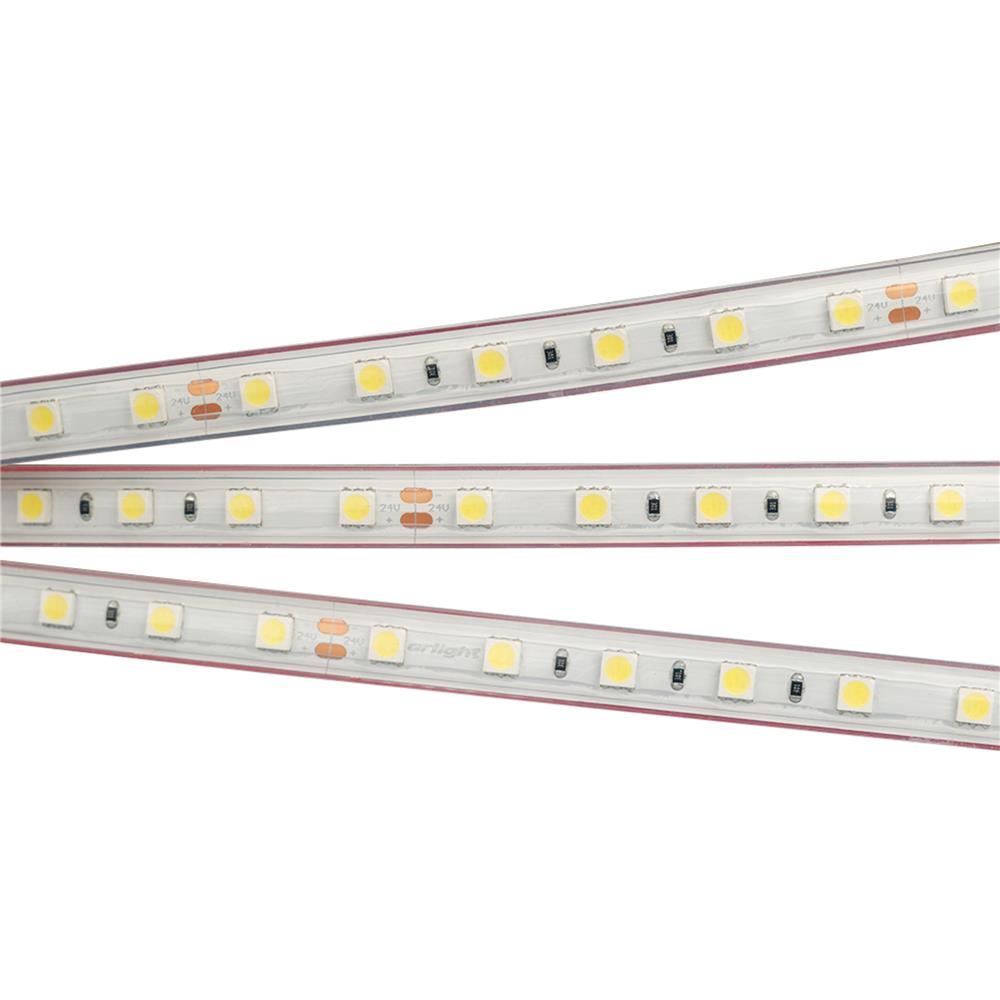 Светодиодная лента герметичная Arlight RTW-PS-B60-12mm 24V Day4000 (14.4 W/m, IP67, 5060, 5m)