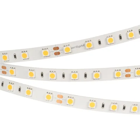 Светодиодная лента Arlight RT-B60-10mm 24V Warm2700 (14.4 W/m, IP20, 5060, 5m)