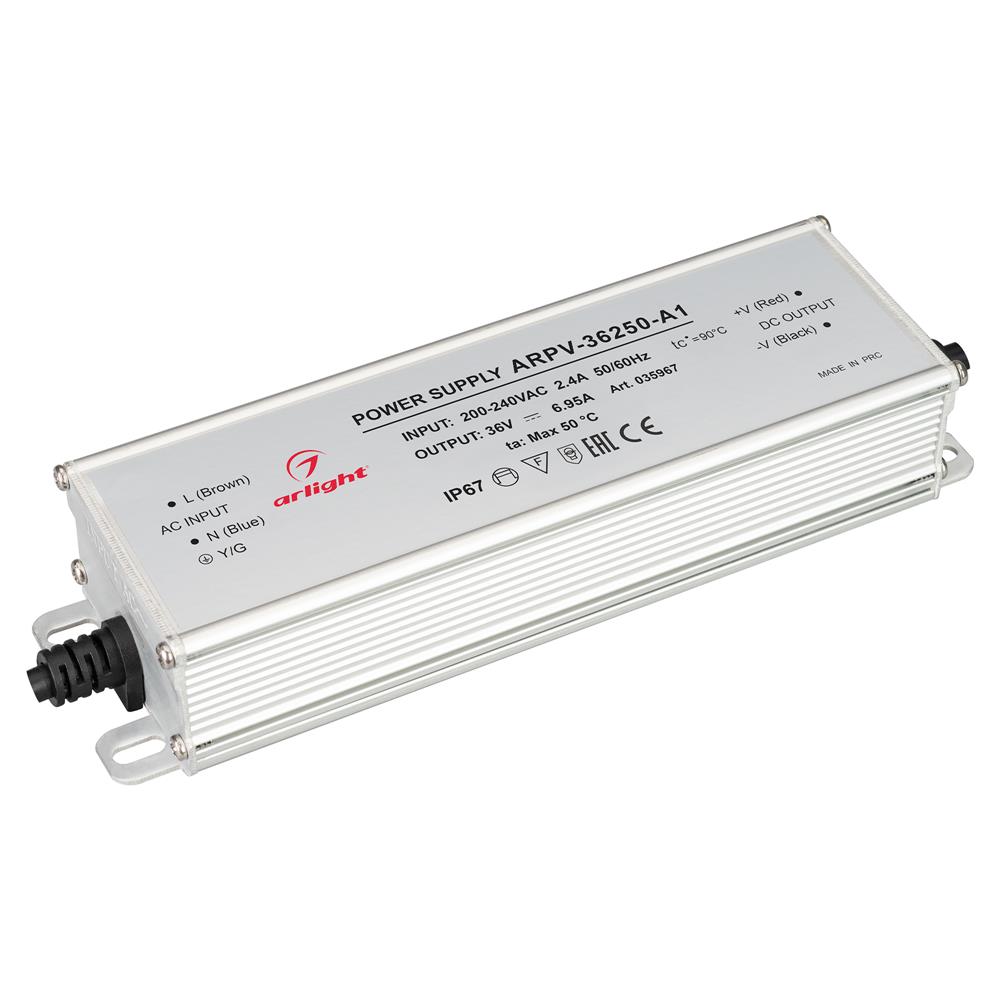 Блок питания Arlight ARPV-36250-A1 (36V, 6.95A, 250W)