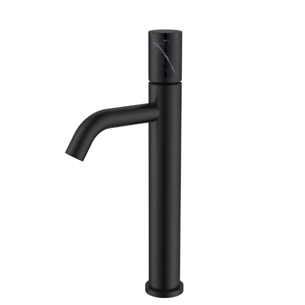Смеситель для раковины Boheme Stick, чёрный матовый