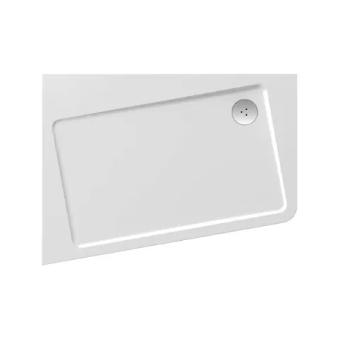 Душевой поддон RAVAK Asymetric Pro 10° 120x90 белый правый