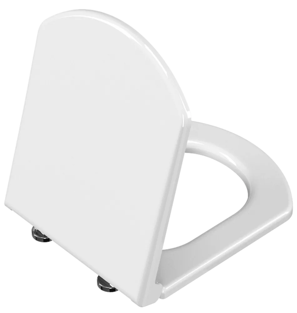 Сиденье для унитаза VitrA Serenada, квадратное белое дюропласт, с микролифтом