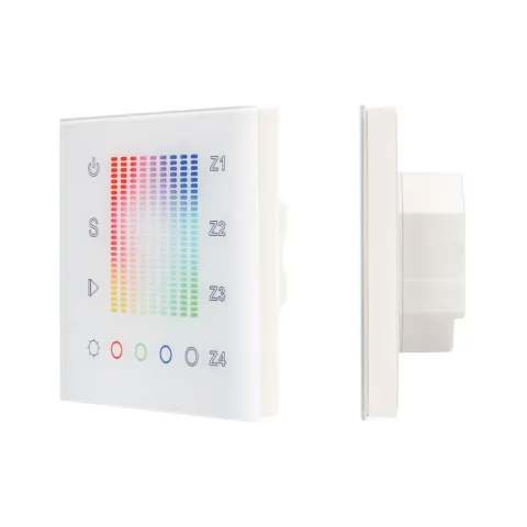 Панель Arlight Sens SR-2831AC-RF-IN White (220V,RGB,4зоны)