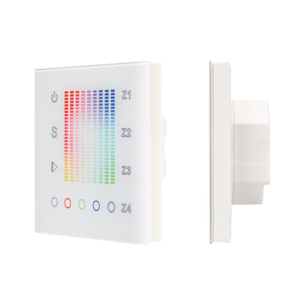 Панель Arlight Sens SR-2831AC-RF-IN White (220V,RGB,4зоны)