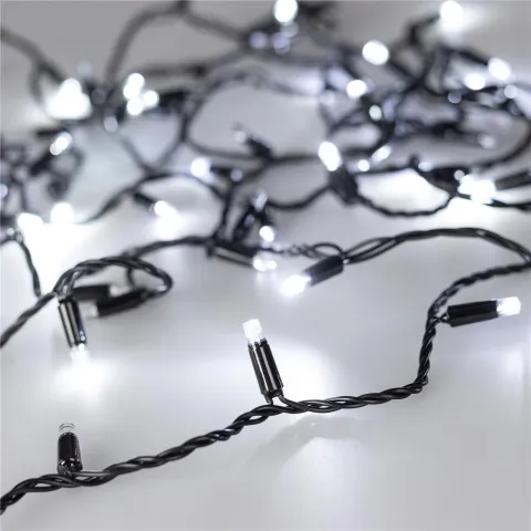 Светодиодная гирлянда Ardecoled ARD-STRING-CLASSIC-1000-BLACK-100LED-PULSE White (230V, 7W)
