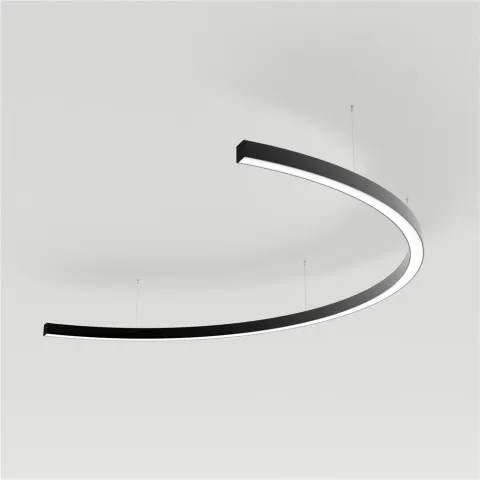 Светильник Arlight SP-LINE-HANG-ARC-C3535-D1500-61W Day4000 (BLACK, 230V)