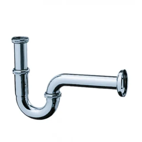 Сифон трубчатый, стандартная модель Hansgrohe, хром