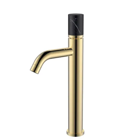 Смеситель для раковины Boheme Stick, золото