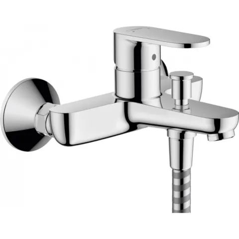 Смеситель для ванны и душа Monotrou, 2 уровня расхода воды Hansgrohe Vernis Blend, хром