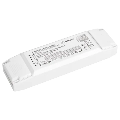 Блок питания Arlight ARJ-SP-40-PFC-1-10V-DALI2-PD (40W, 700-1200mA)
