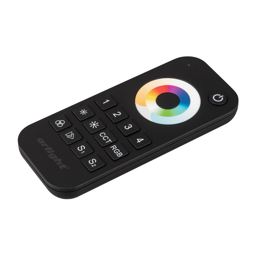 Пульт Arlight SMART-R22-MULTI Black (4 зоны, 2.4G)