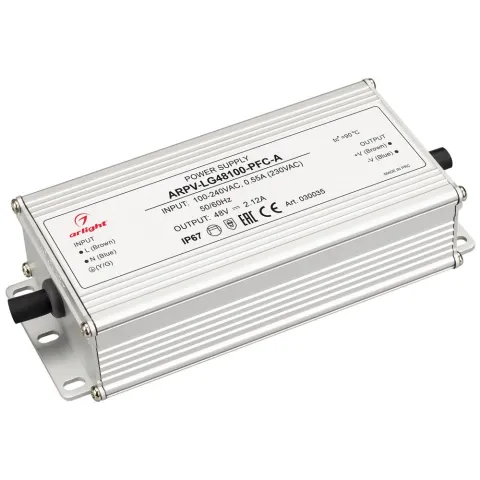 Блок питания Arlight ARPV-LG48100-PFC-A (48V, 2.12A, 100W)
