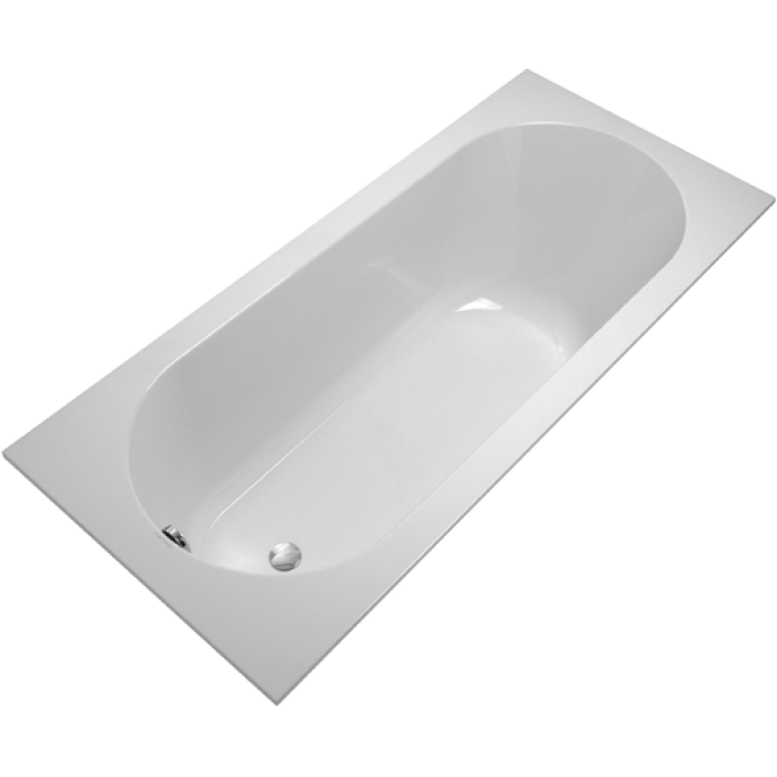 Ванна Villeroy & Boch Oberon 170 x 75 см квариловая, альпийский белый