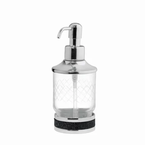 Настольный диспенсер Boheme ROYALE CRISTAL, чёрный матовый
