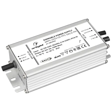 Блок питания Arlight ARPV-UH24120-PFC-DALI2-PH (24V, 5.0A, 120W)