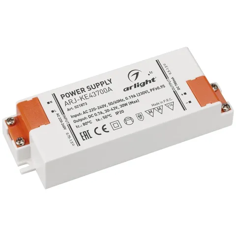 Блок питания Arlight ARJ-KE43700A (30W, 700mA, PFC)