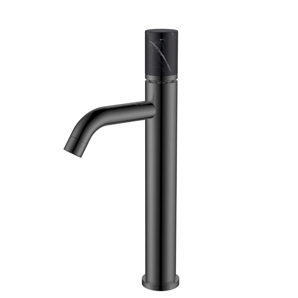 Смеситель для раковины Boheme Stick, чёрный матовый