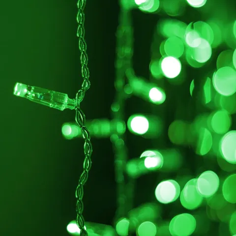 Светодиодная гирлянда Ardecoled ARD-CURTAIN-CLASSIC-2000x3000-CLEAR-760LED Green (230V, 60W)