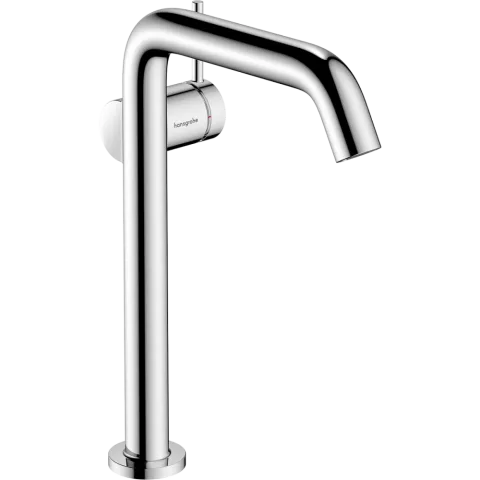 Смеситель для раковины Hansgrohe Tecturis S 240 Fine, CoolStart, EcoSmart+, со сливным гарнитуром Push-Open, хром