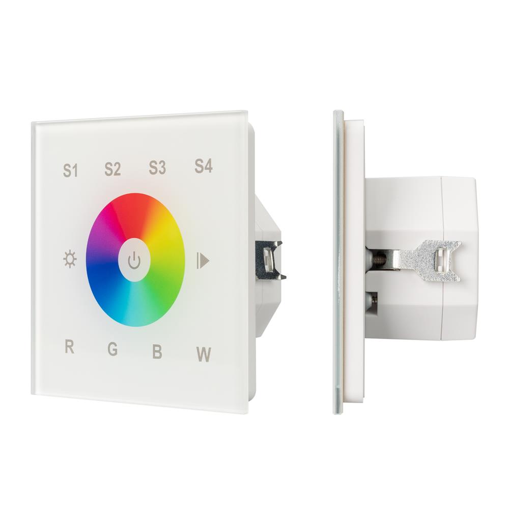 Сенсорная панель Arlight DALI-901-11-4G-RGBW-DT8-IN White (BUS/230V)