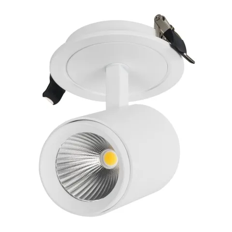Светильник Arlight LGD-LUMOS-R62-9W Warm3000 (WH, 25 deg)