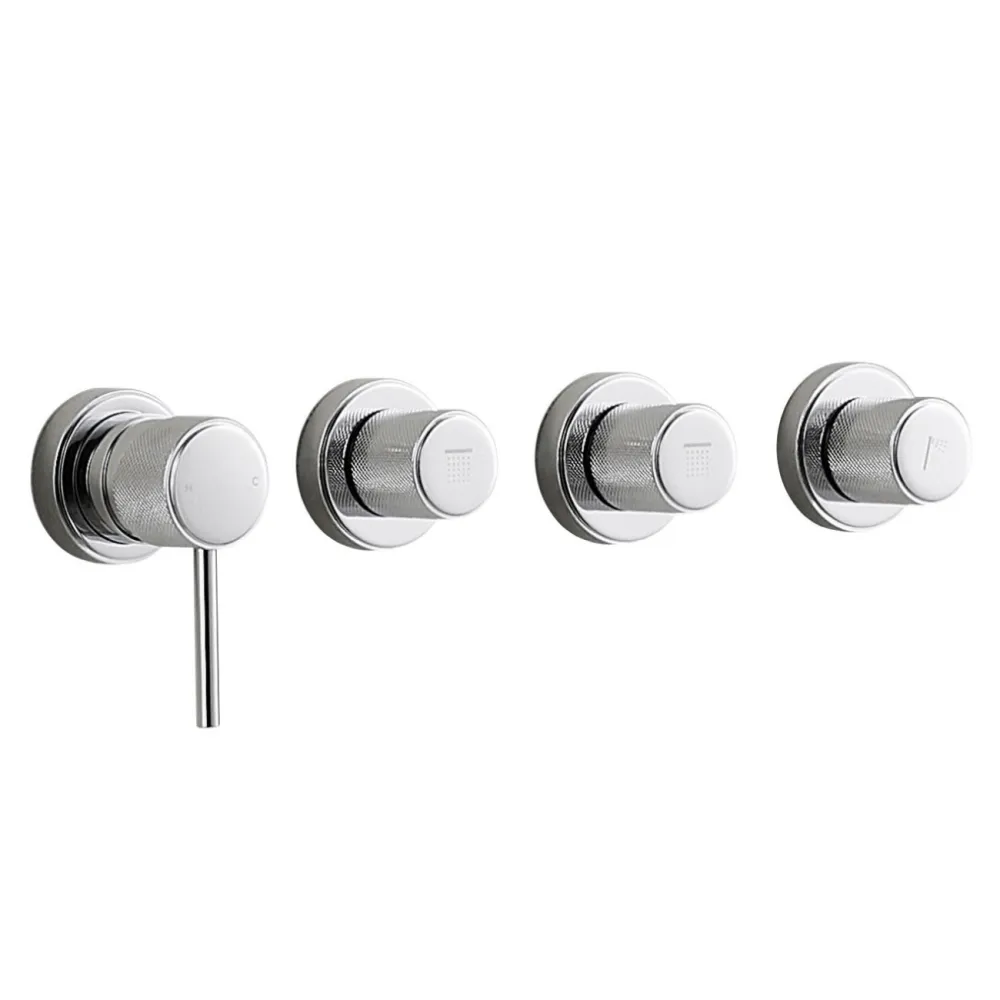 Блок управления душевой системы MAXONOR PL87114-3, хром