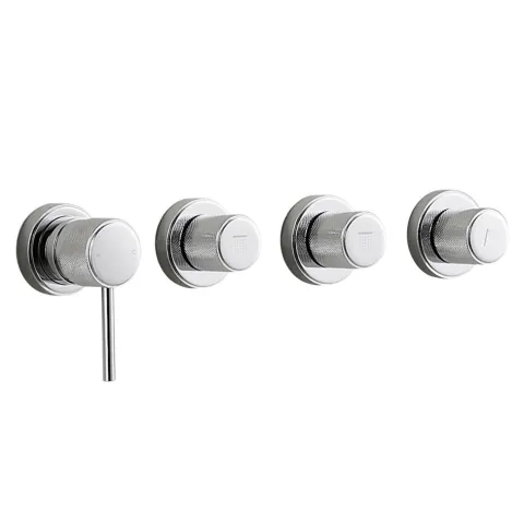 Блок управления душевой системы MAXONOR PL87114-3, хром