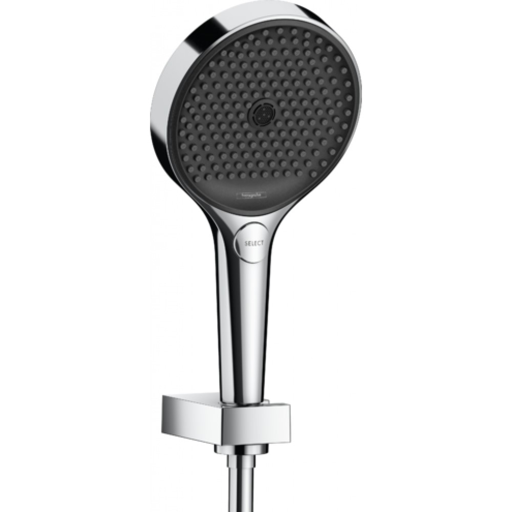 Душевой набор с держателем Hansgrohe Rainfinity 130 3jet со шлангом 125 см, хром