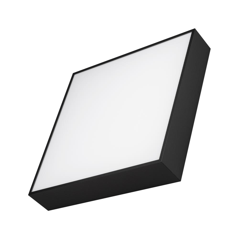 Светильник Arlight SP-QUADRO-S350x350-30W Warm3000 (BK, 120 deg, 230V)
