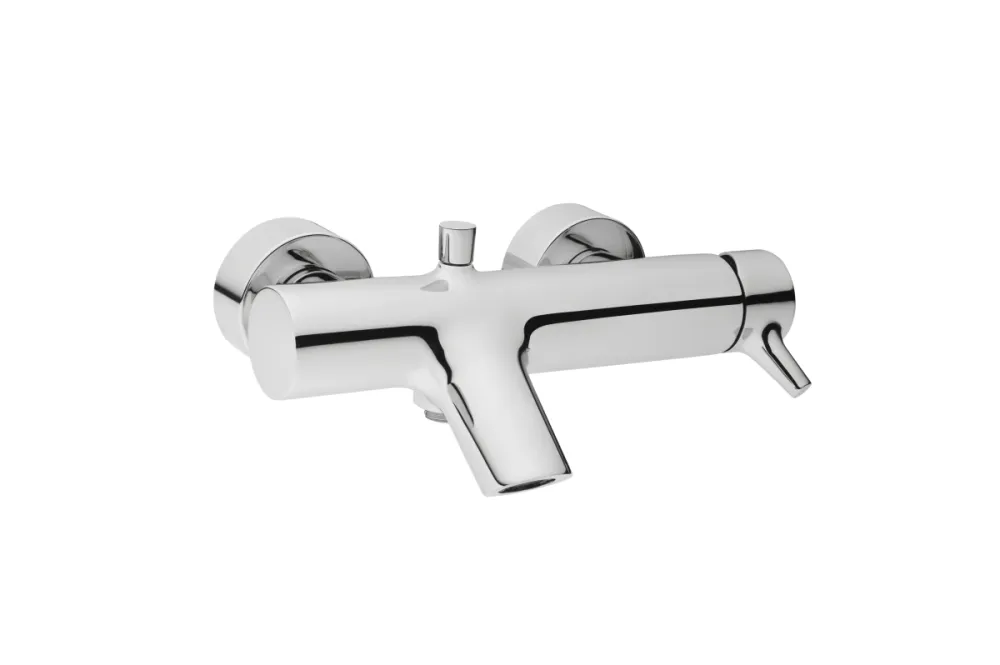 Смеситель настенный VitrA Solid S, для ванны, однорычажный, хром