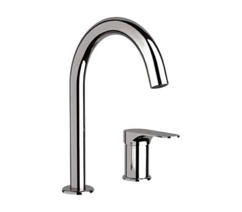 Смеситель для кухни Remer L57, хром