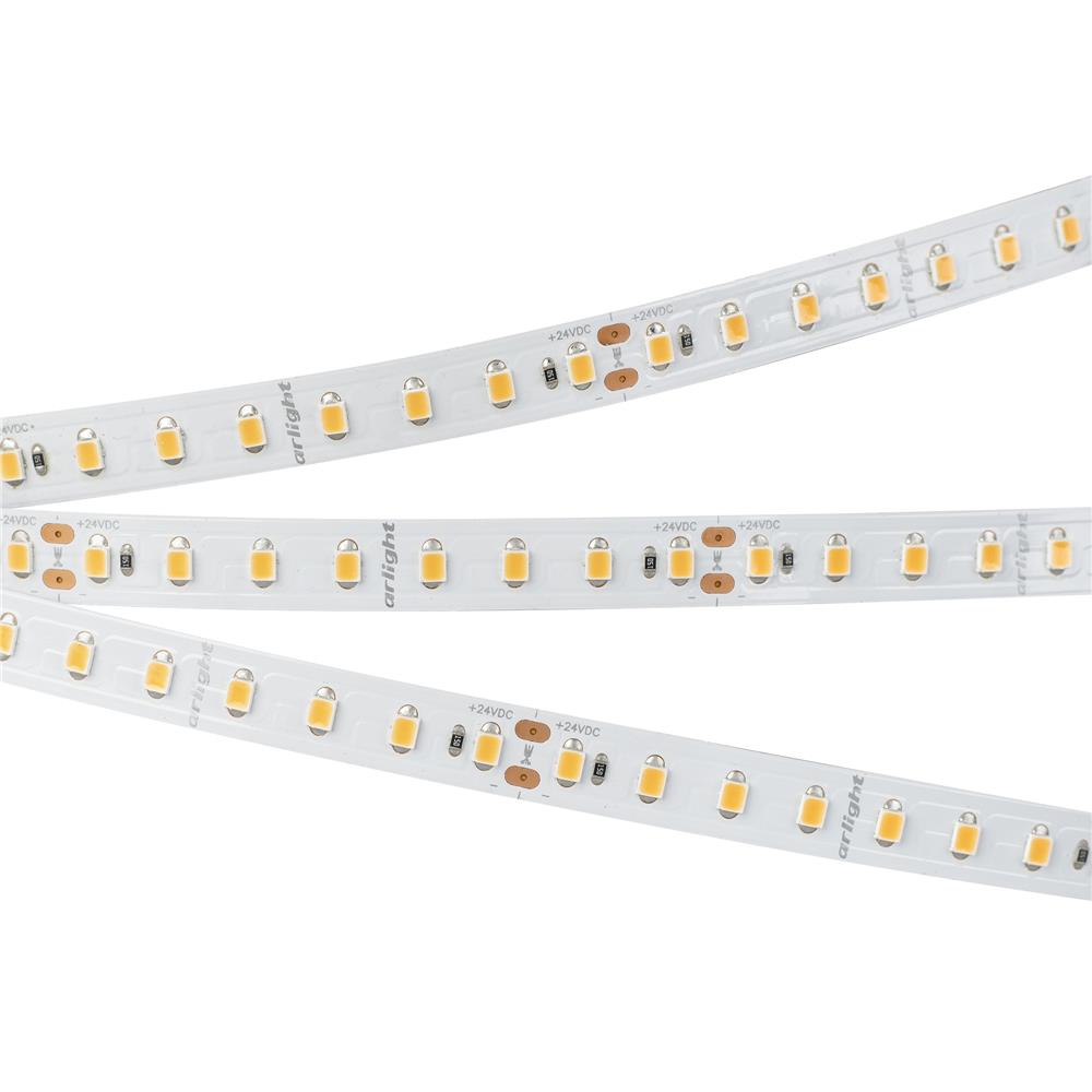 Светодиодная лента герметичная Arlight SHOP-SC-A112-10mm 24V Warm3000-Fruit (18.4 W/m, IP54, 2835, 5m)