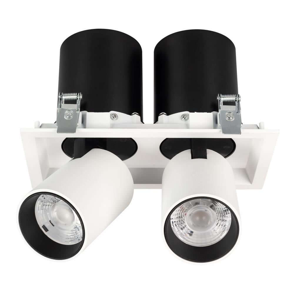 Светильник Arlight LTD-PULL-S110x210-2x10W Warm3000 (WH, 24 deg, 230V)